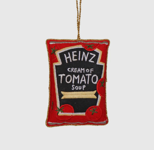 Heinz Tomato Soup Embroidered Decoration