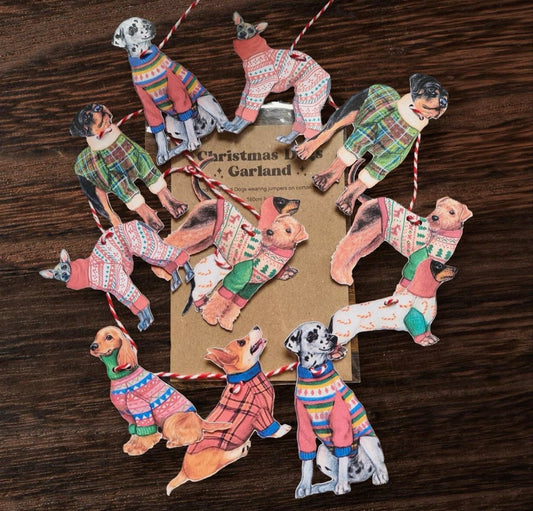Christmas Dog Bunting
