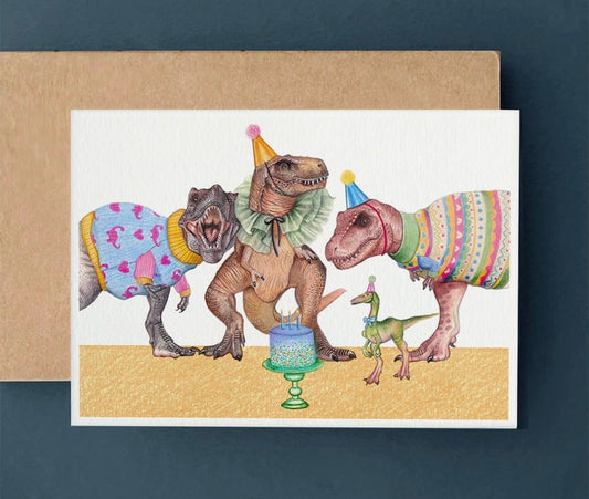 Dinosaur Birthday Card