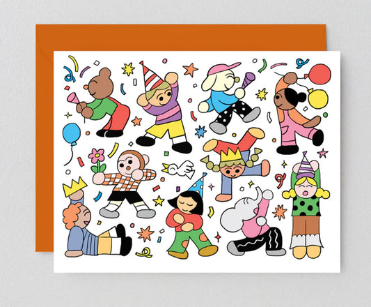 Birthday Dancers Card