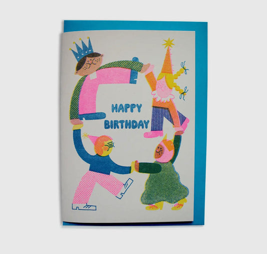 Birthday Dance Greetings Card