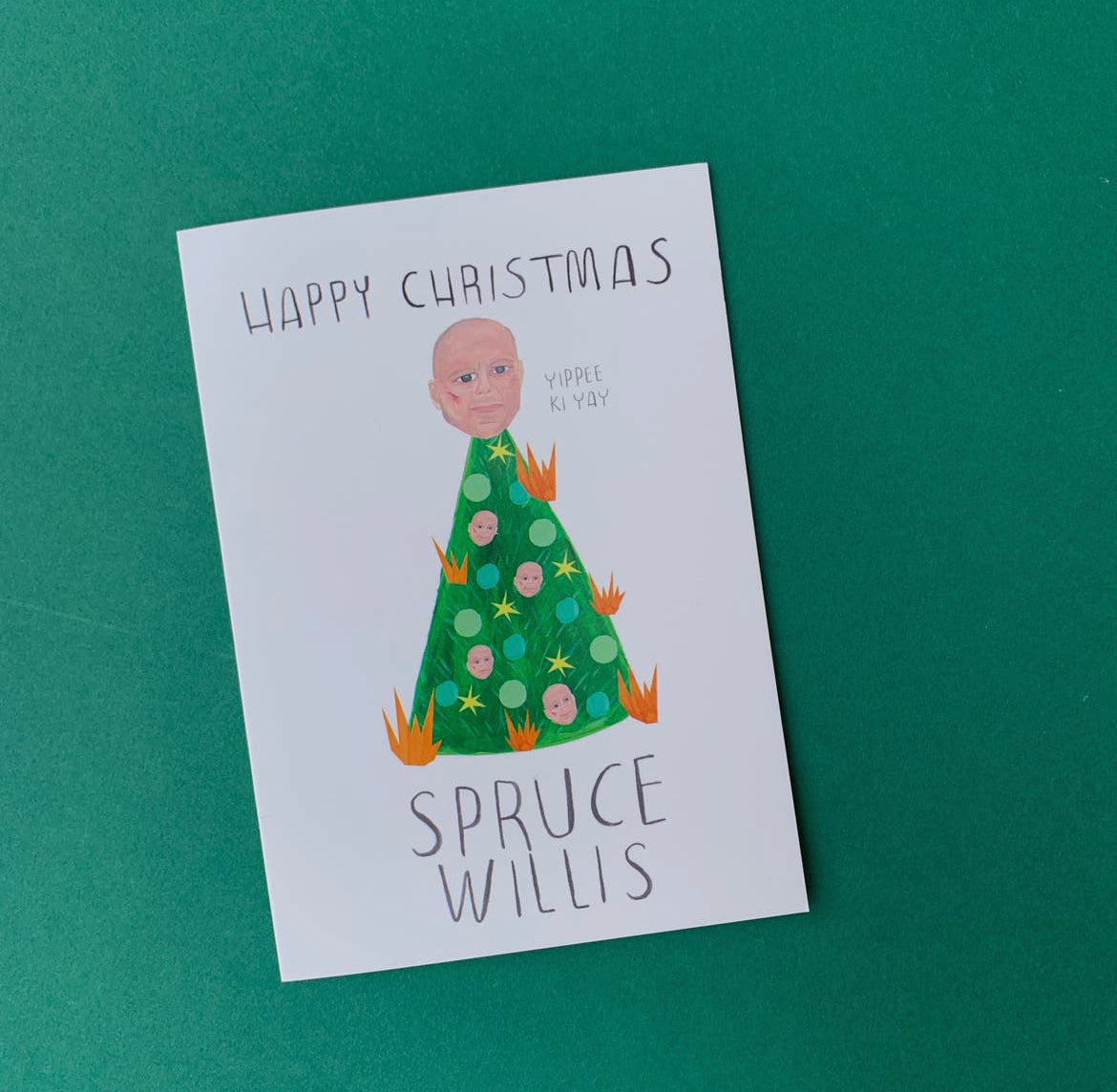 Spruce Willis Christmas Card