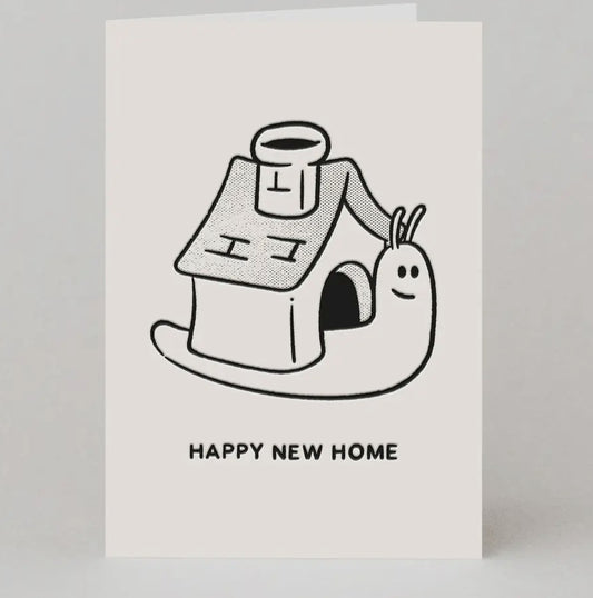 Snail New Home Card