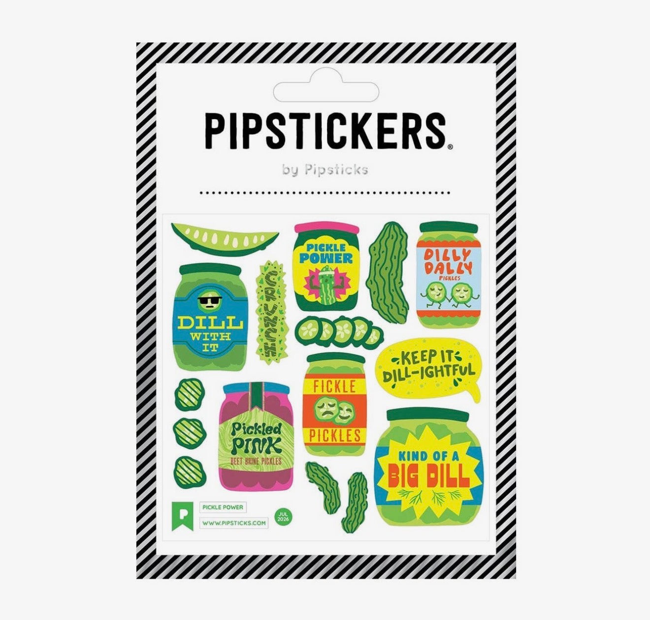 Pickle Power Stickers