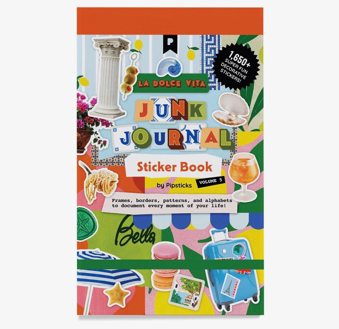 La Dolce Vita Junk Journal Sticker Book