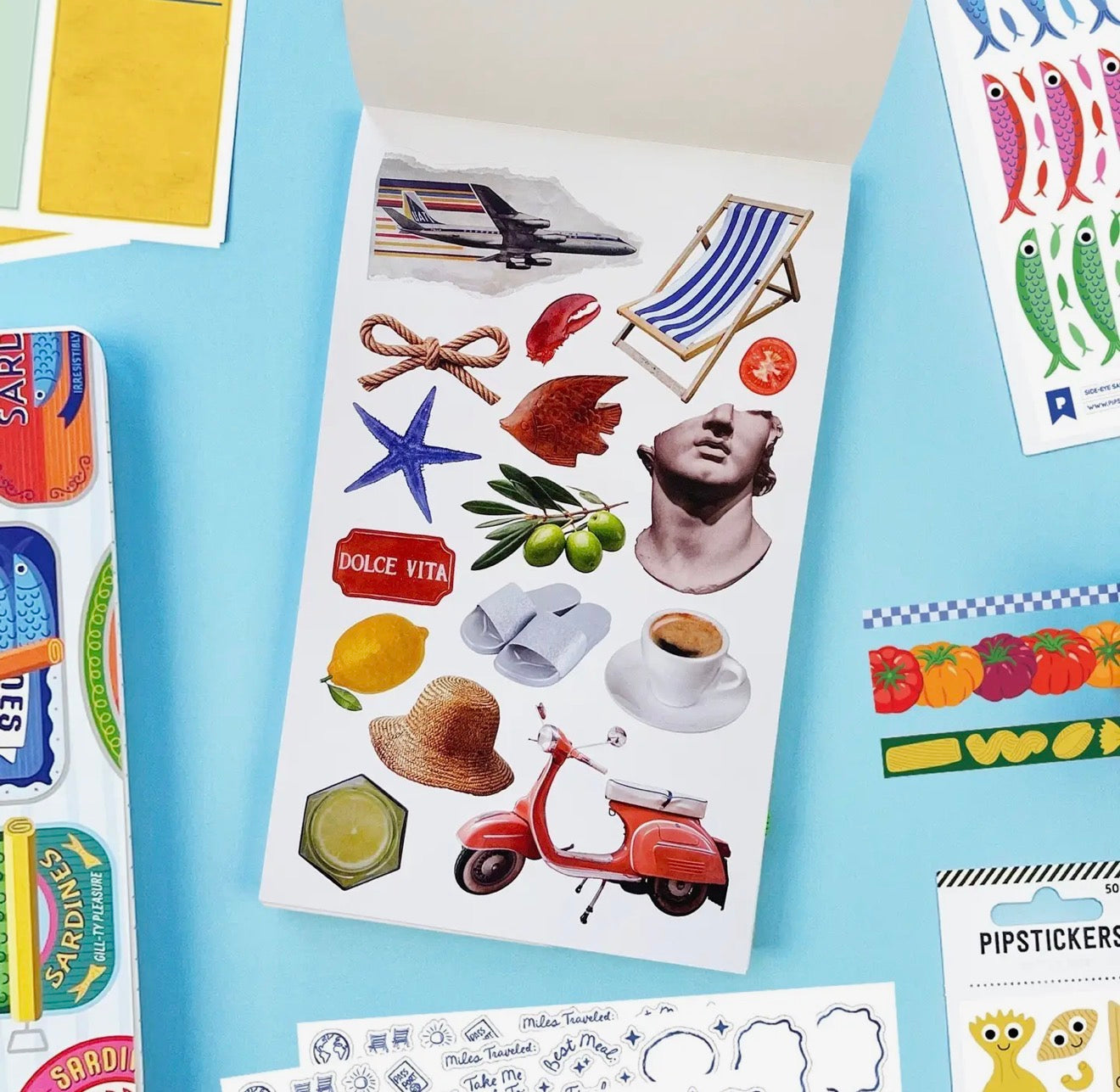 La Dolce Vita Junk Journal Sticker Book