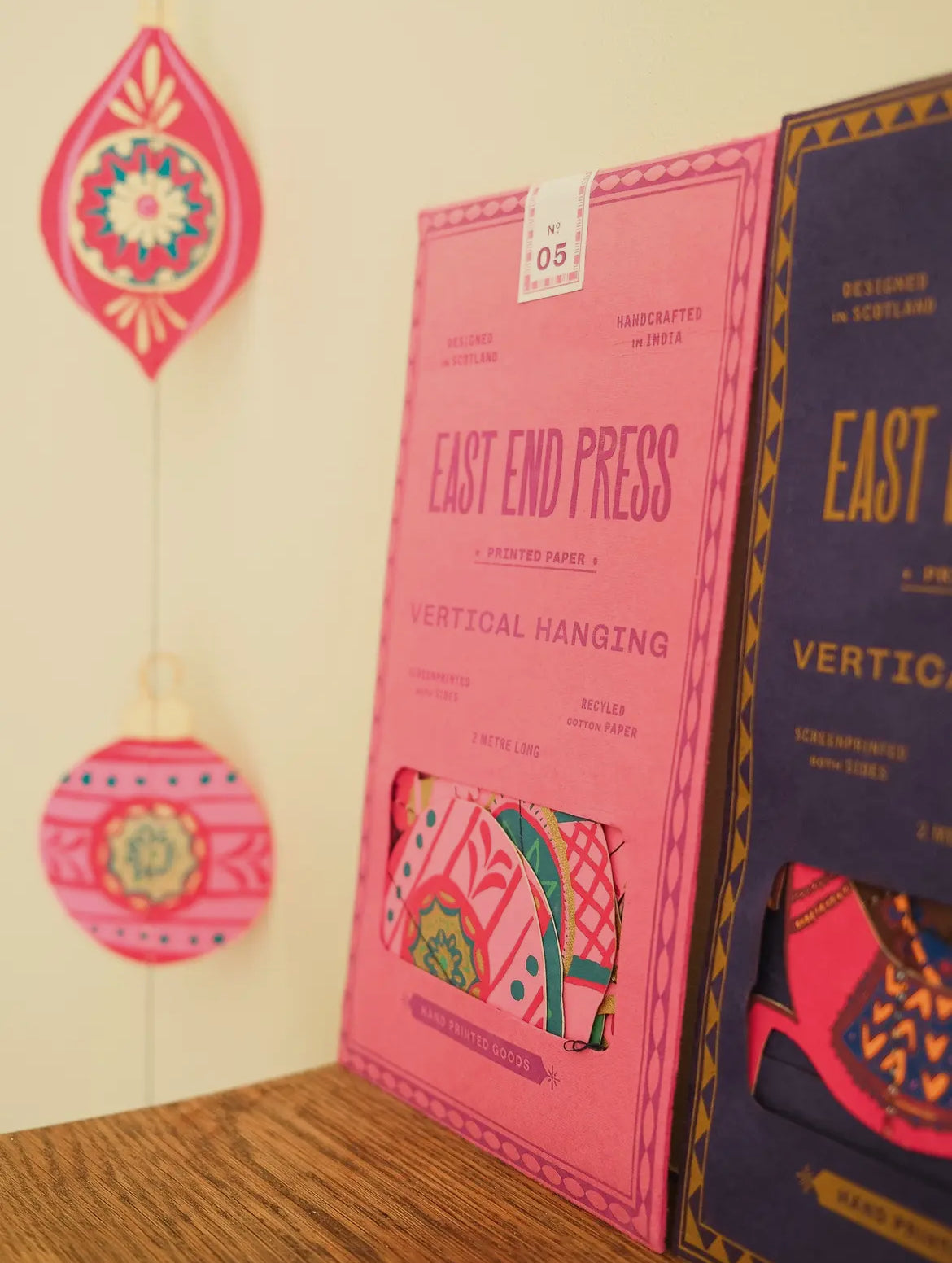 Baubles Vertical Wall Hanging