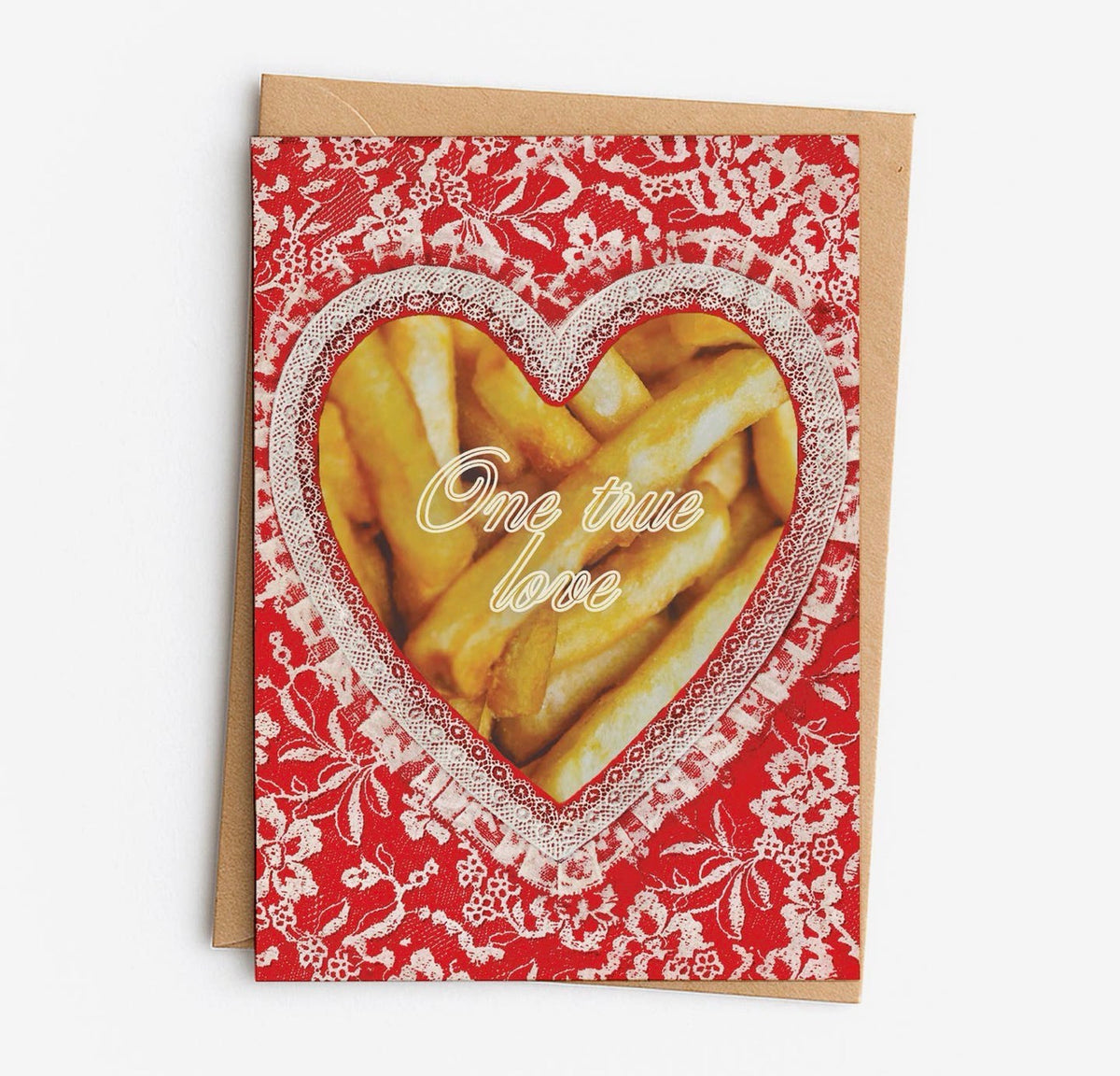 One True Love (Chips) Greeting Card