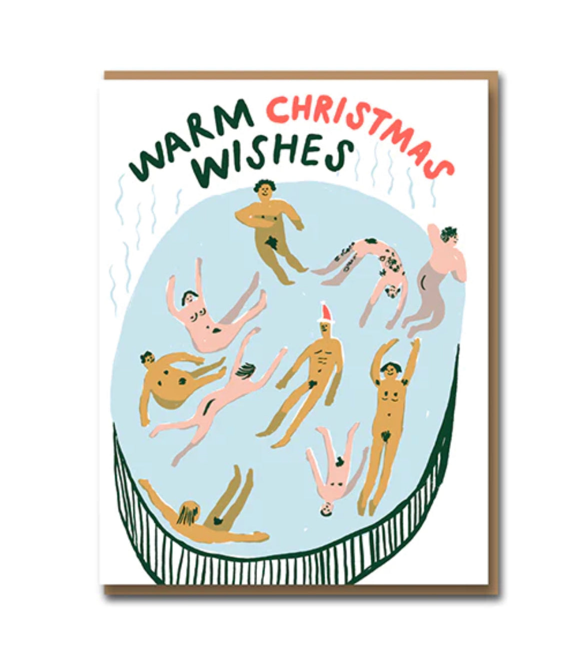 Warm Christmas Wishes Card