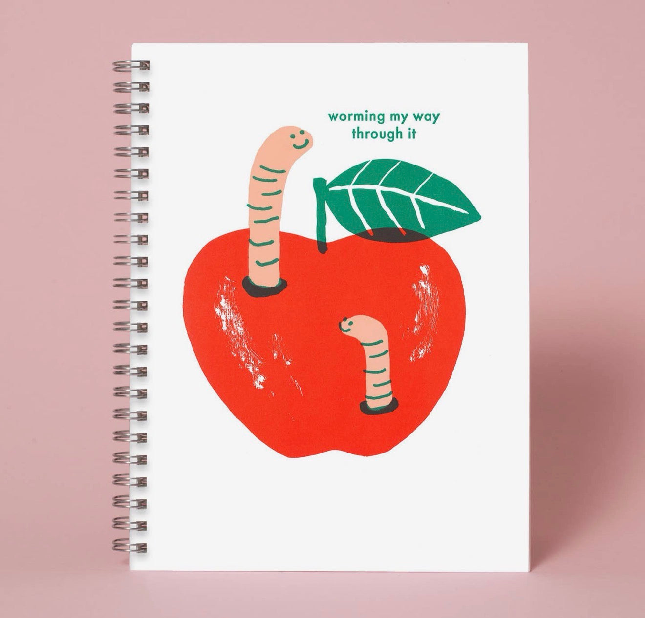 Apple & Worms Notebook