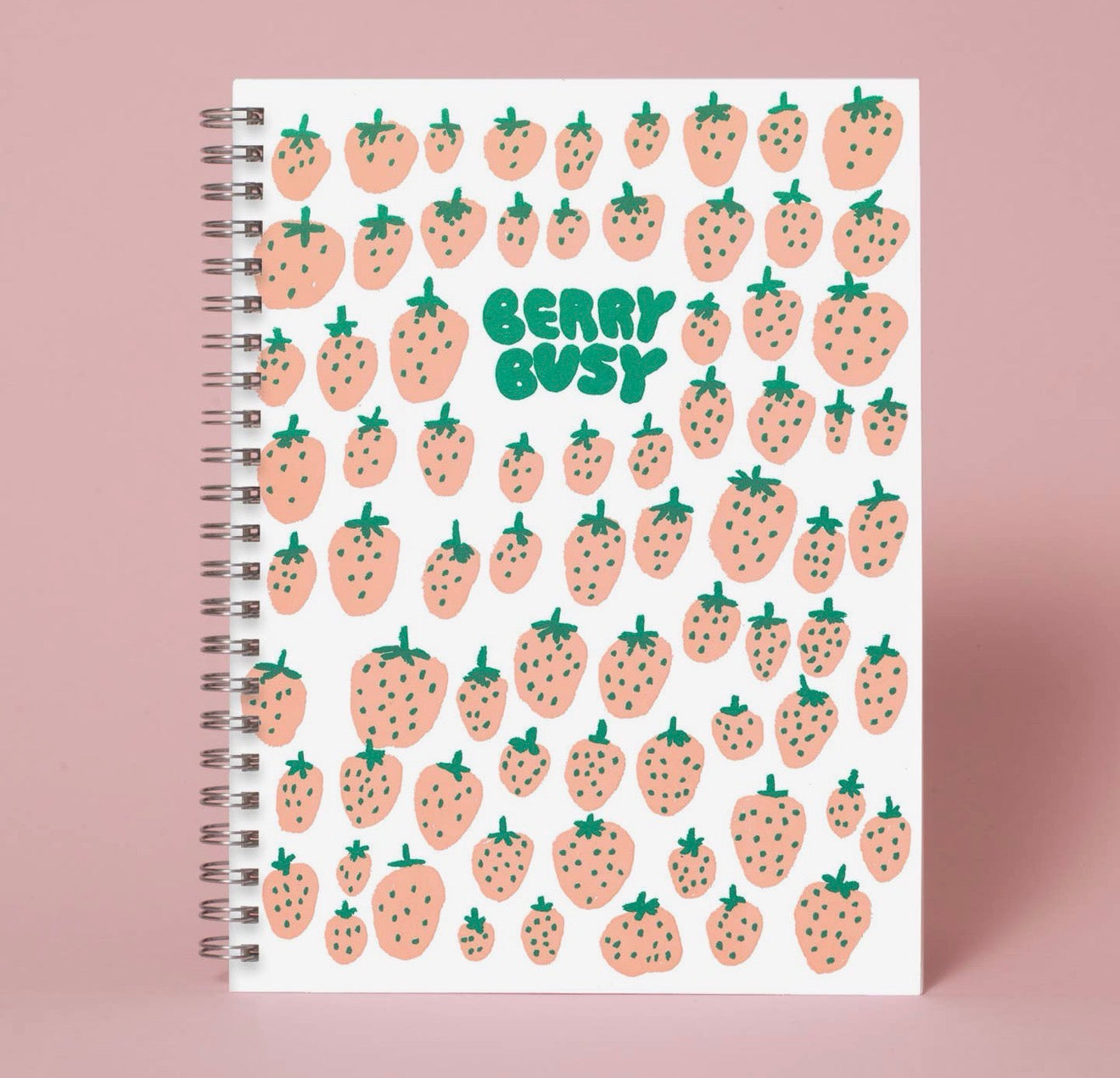 Berry Busy Strawberry Notebook