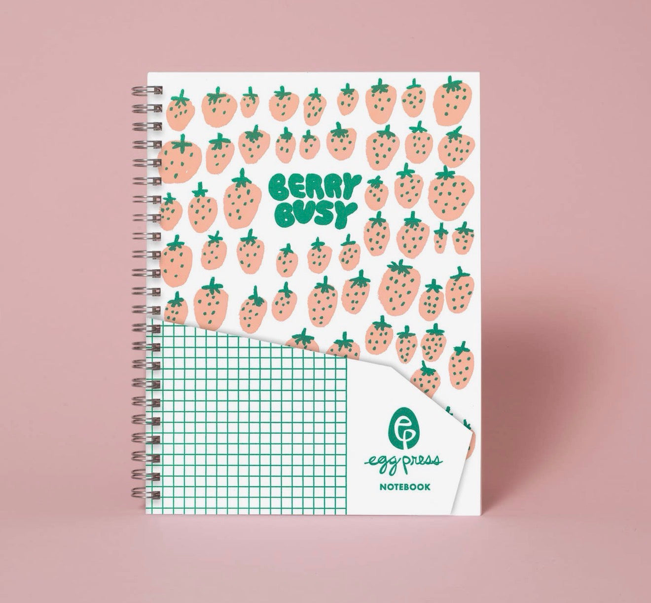 Berry Busy Strawberry Notebook