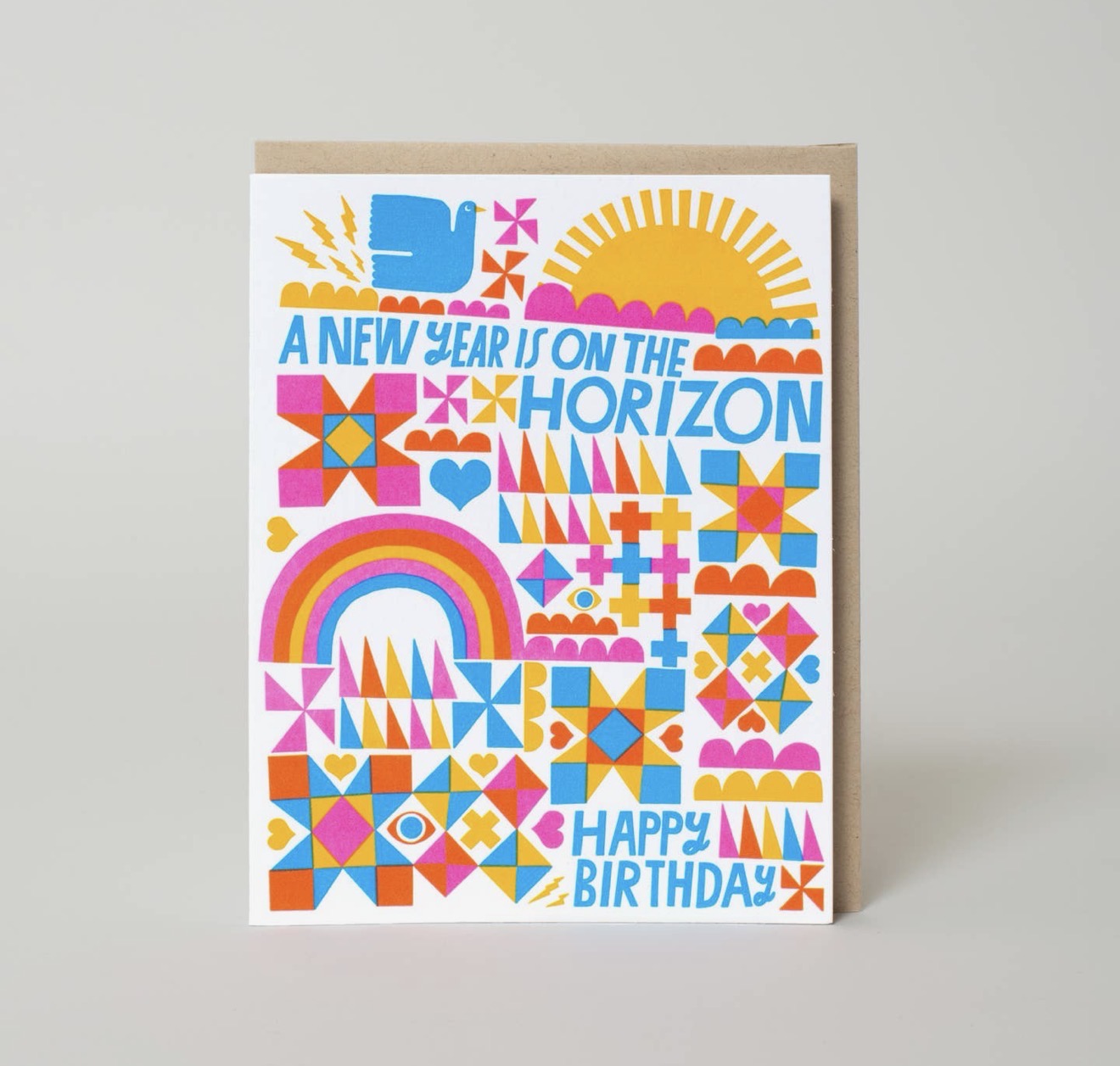 New Year Birthday Card