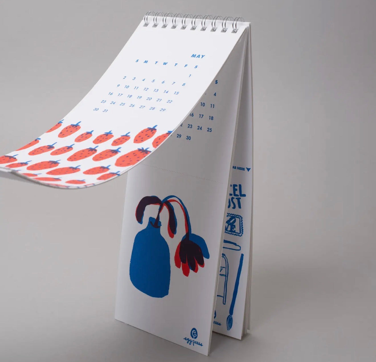 2027 Tear-Off Postcard Illustrated Calendar