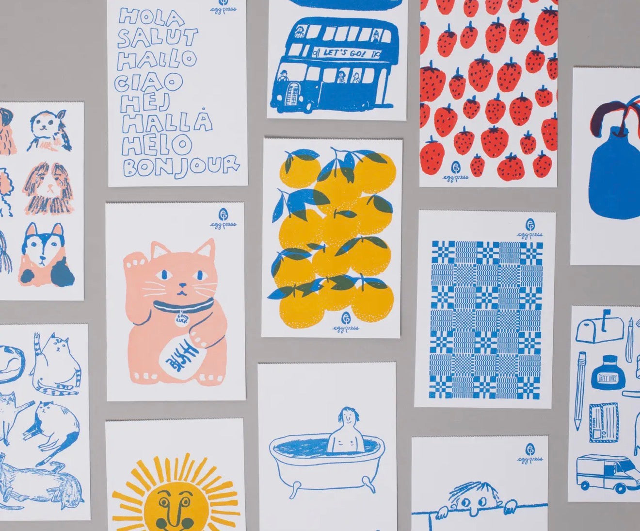 2027 Tear-Off Postcard Illustrated Calendar