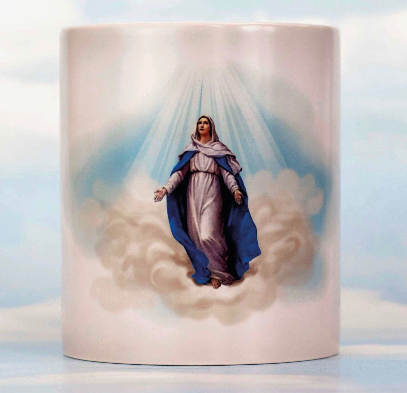 Virgin Mary Miracle Mug