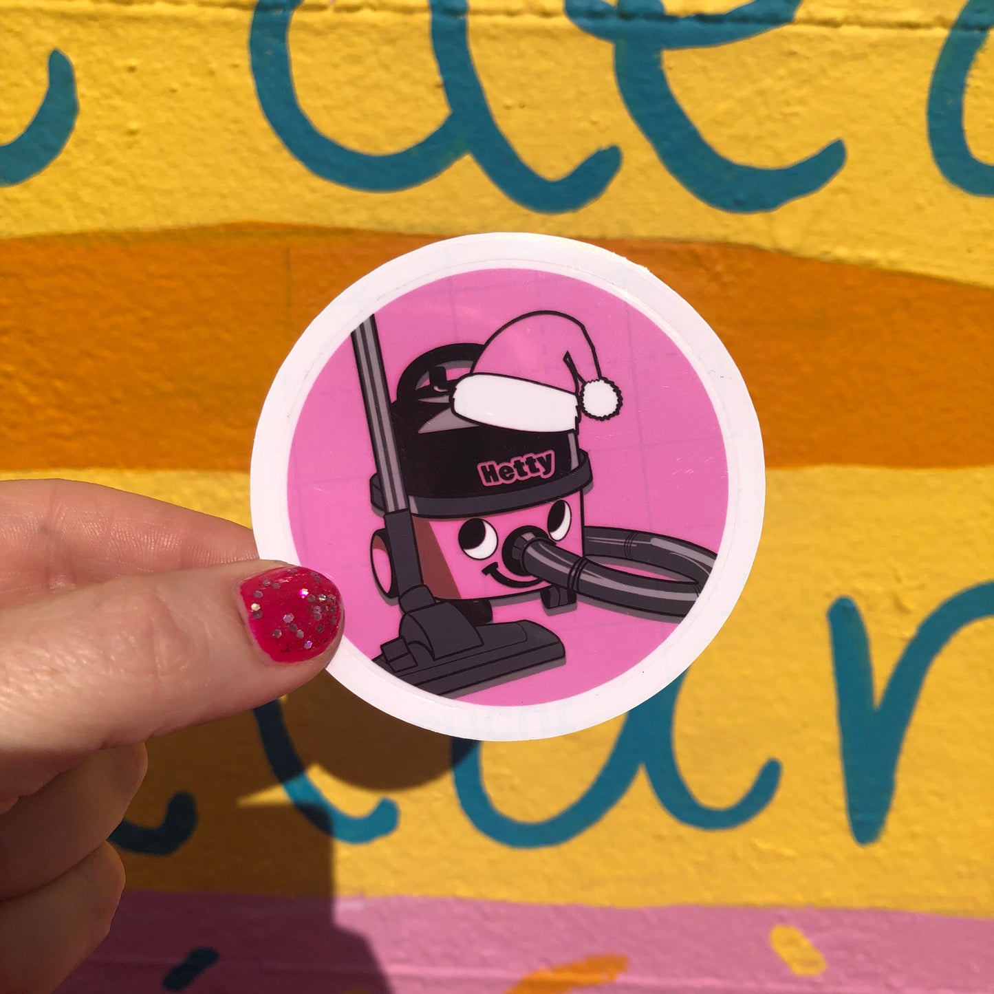 Hetty Christmas Sticker