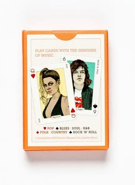Genius Music Playing Cards