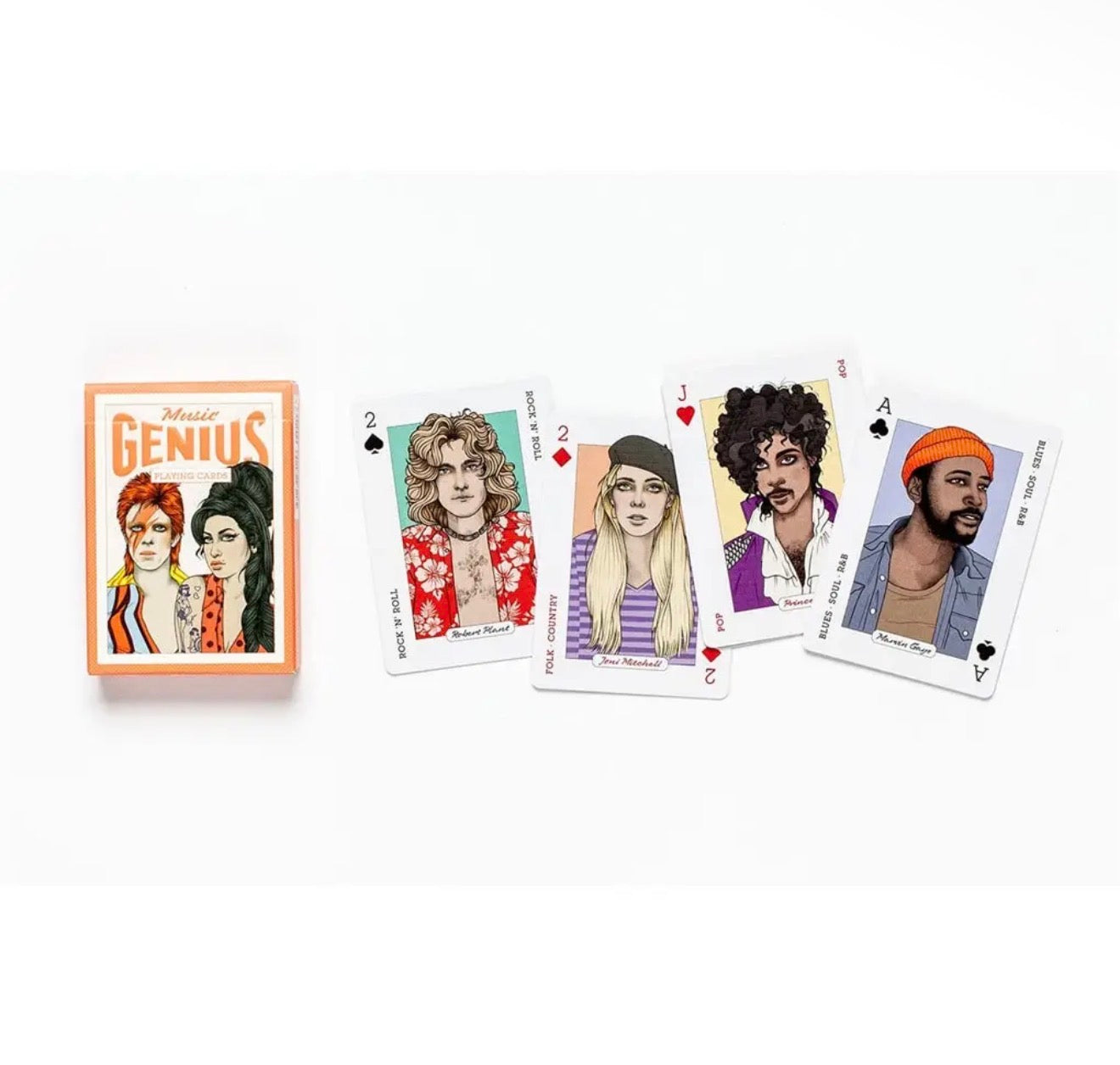 Genius Music Playing Cards