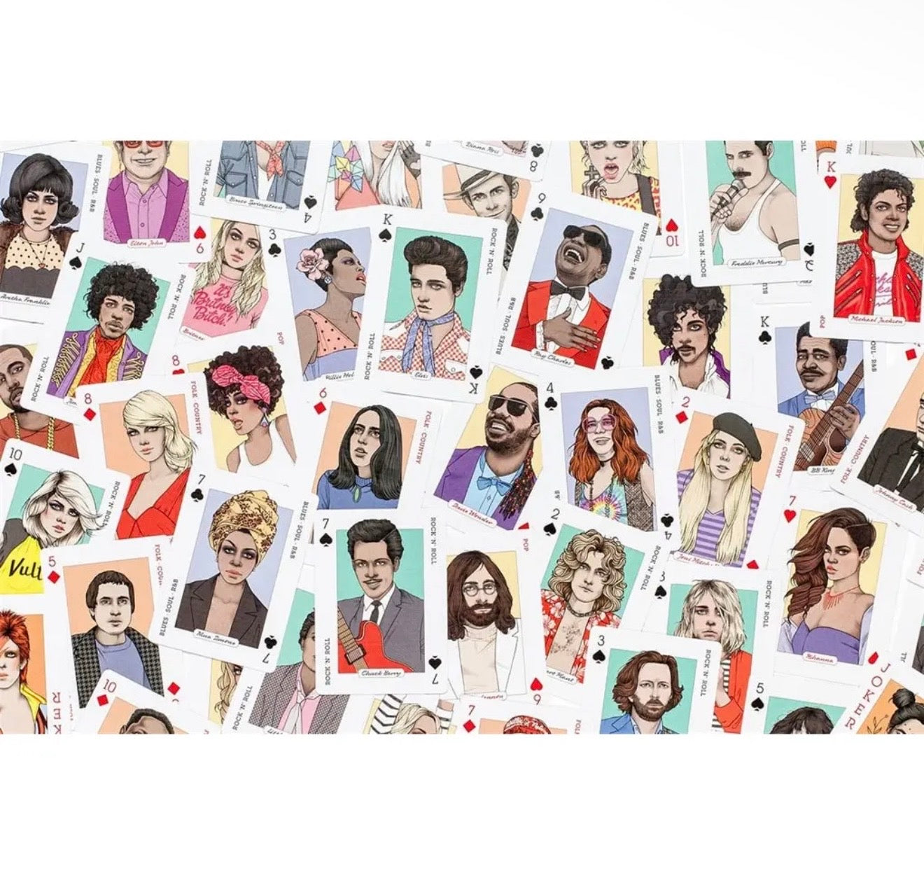 Genius Music Playing Cards