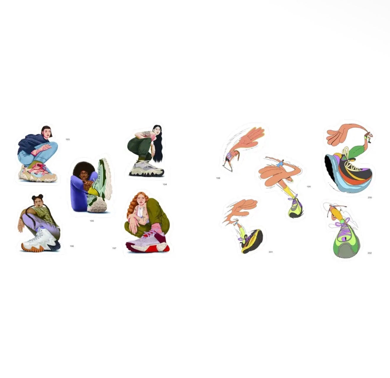 Stickerbomb Sneakers