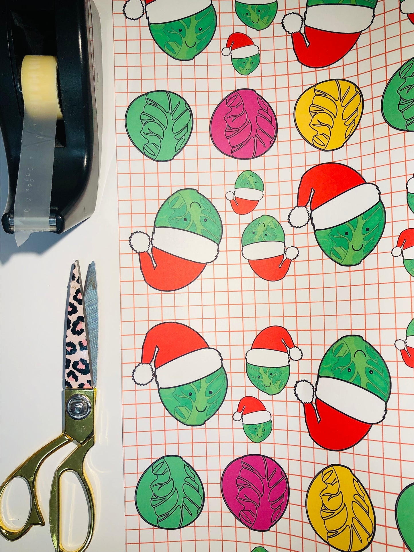Christmas Sprout Wrapping Paper