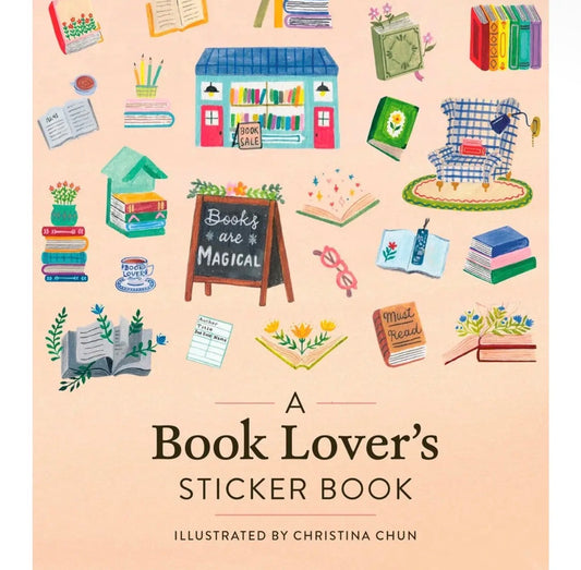 A Book Lover's Sticker Book