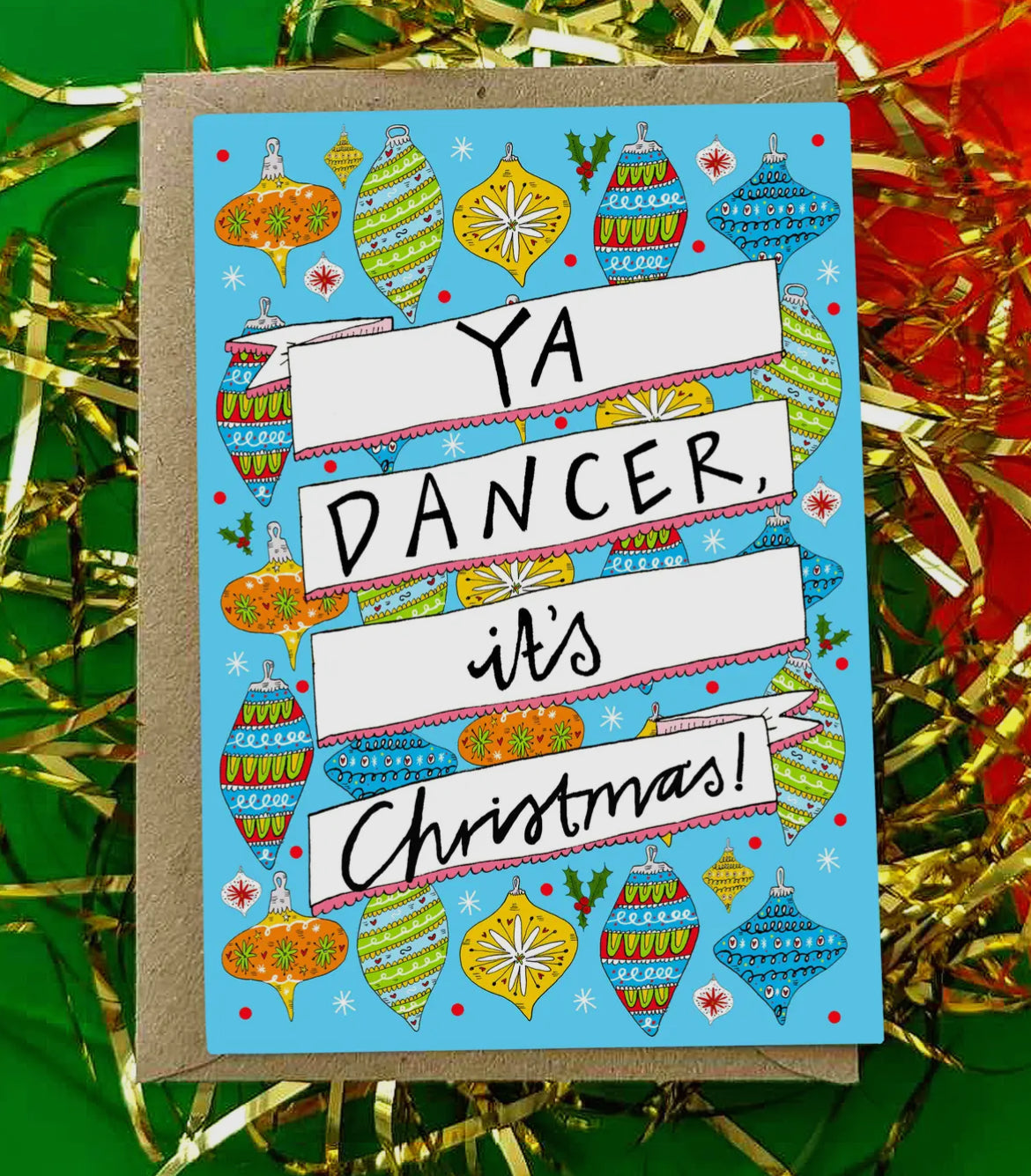 Ya Dancer It's Christmas Card