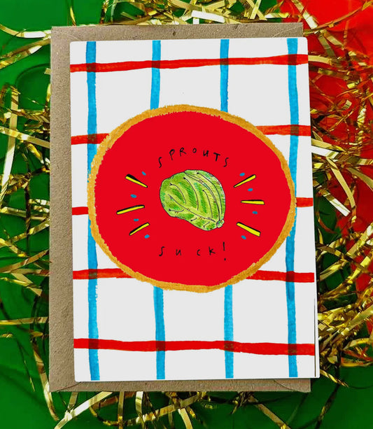 Sprouts Suck! Christmas Card