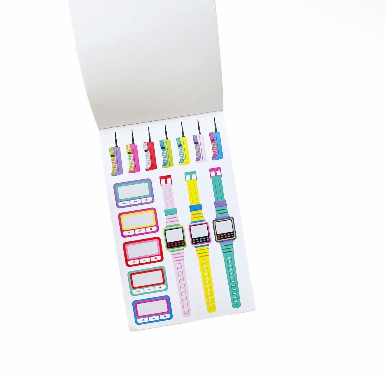 80's Planner Sticker Pad