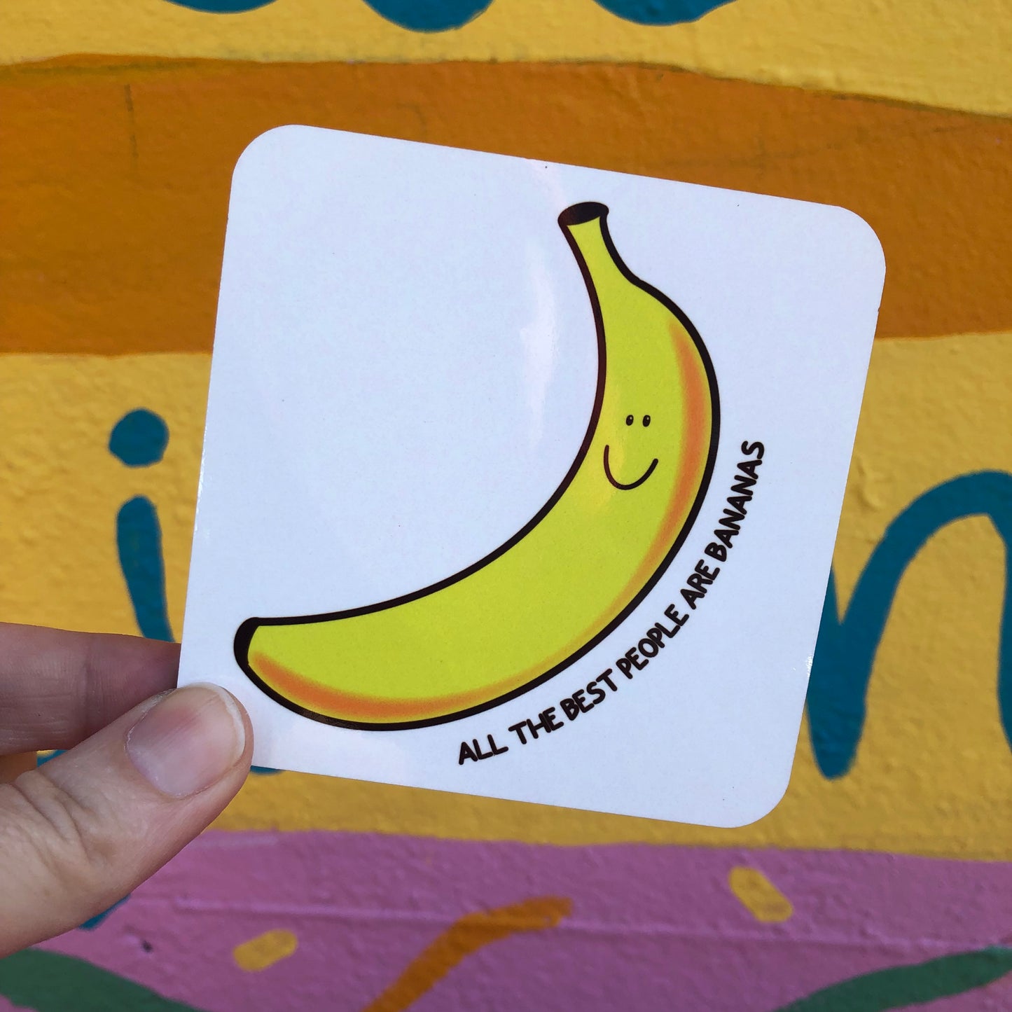 Bananas People Coaster