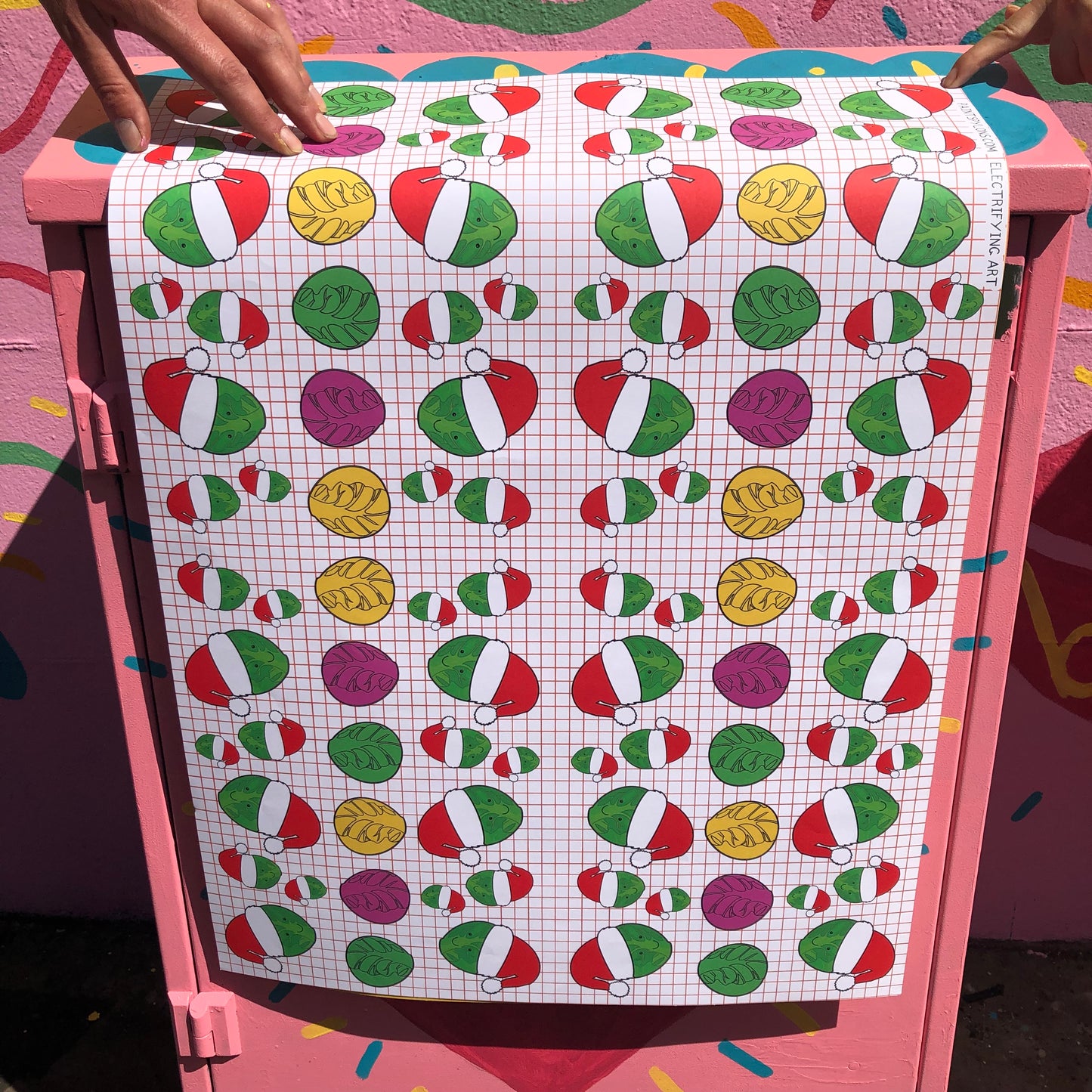 Christmas Sprout Wrapping Paper