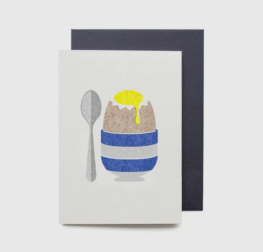 Egg & Spoon Mini Card