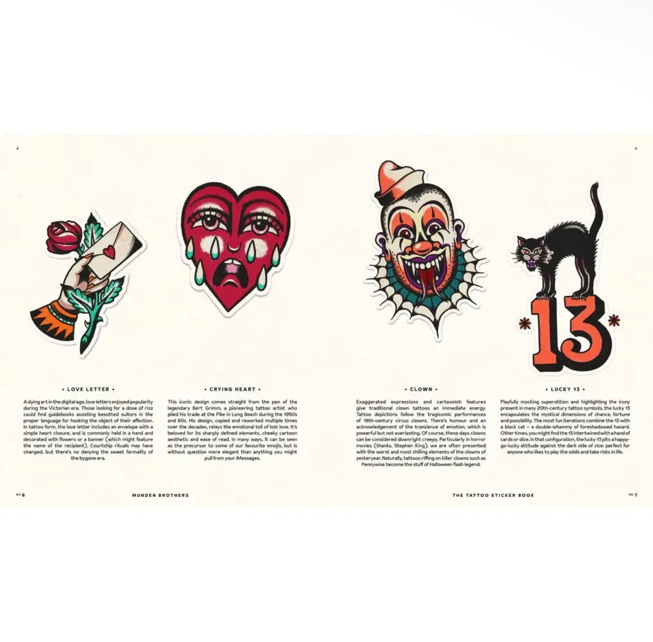 The Tattoo Sticker Book