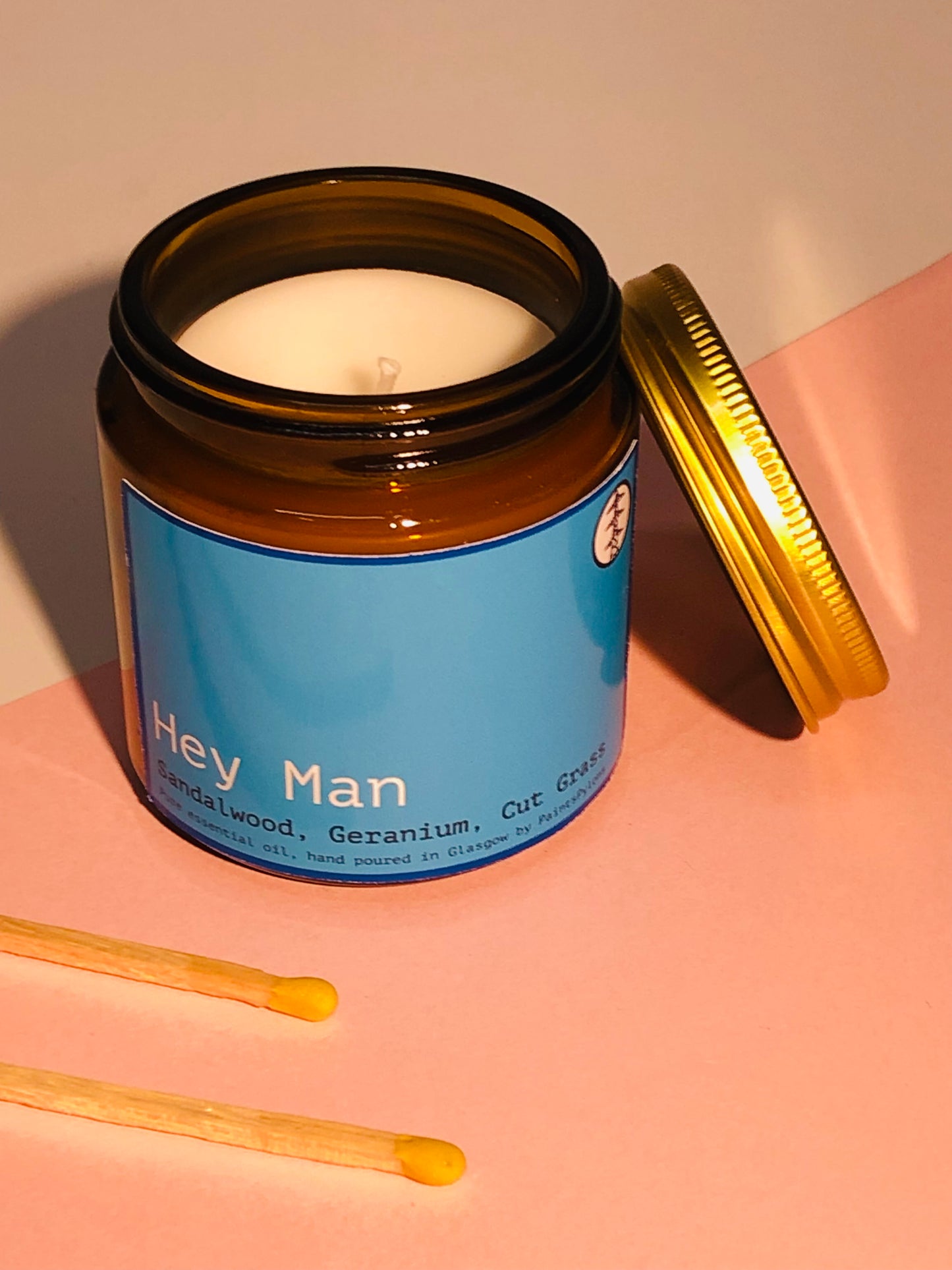 PaintsPylons Jar Candle