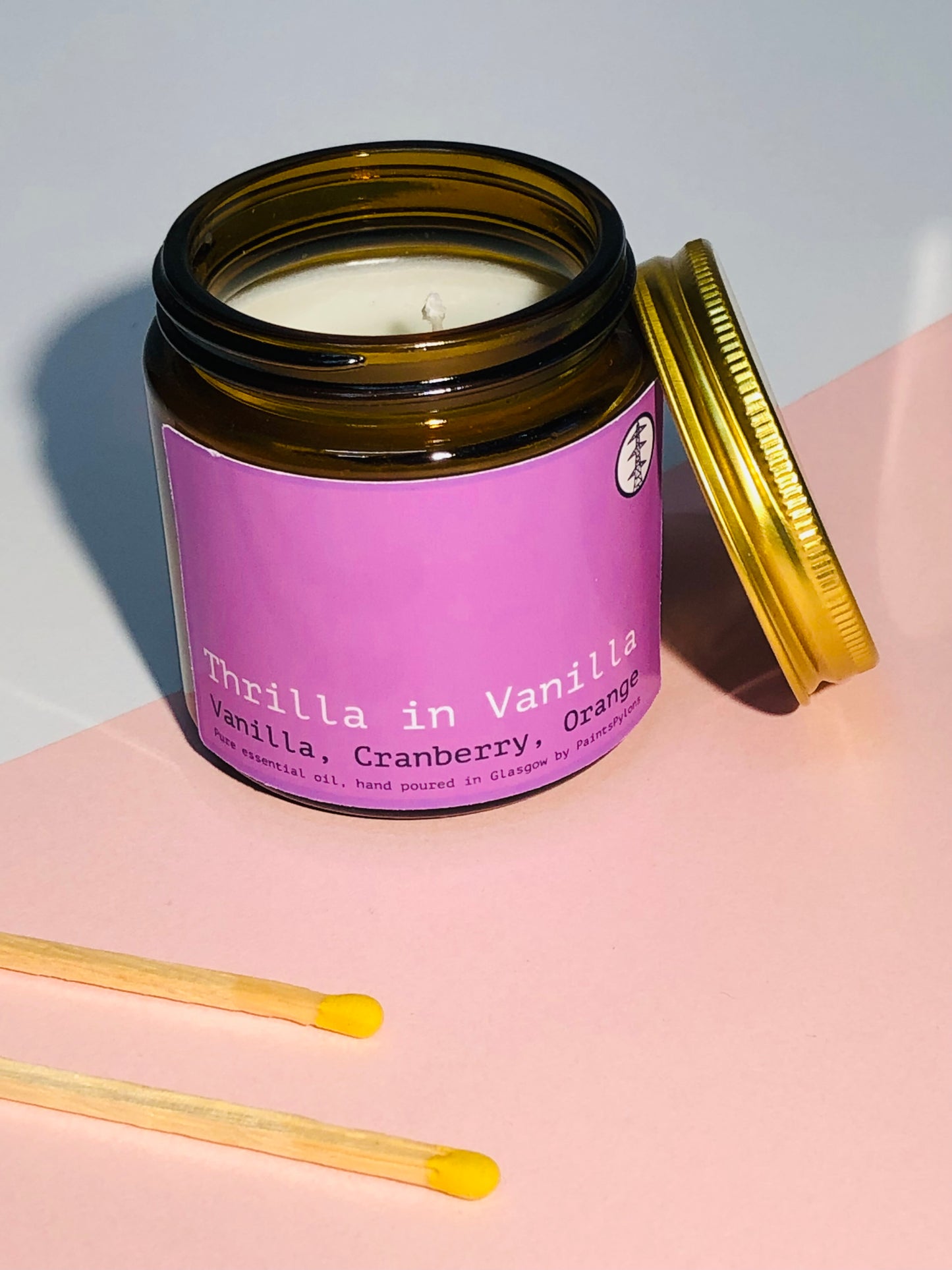PaintsPylons Jar Candle