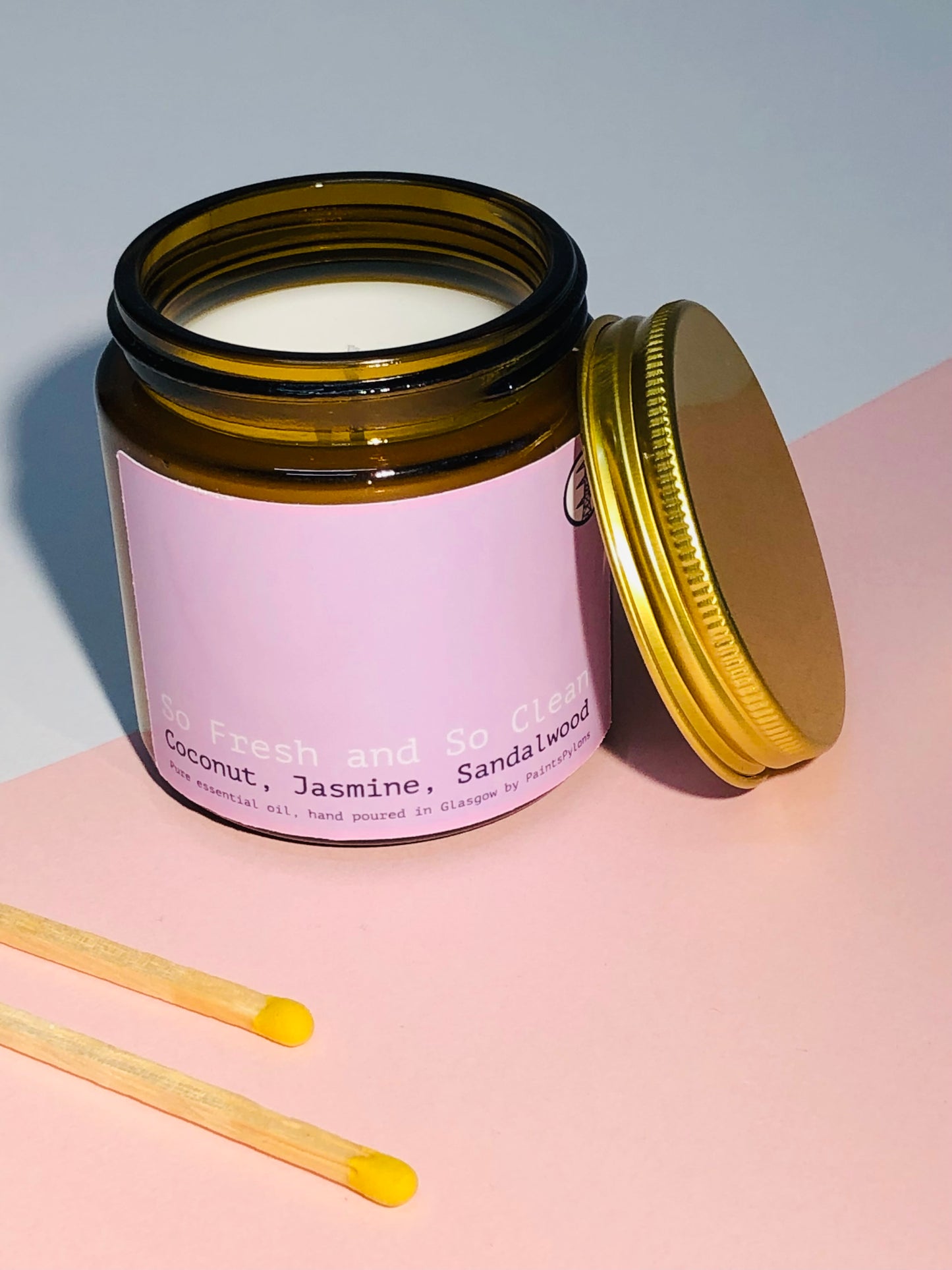 PaintsPylons Jar Candle