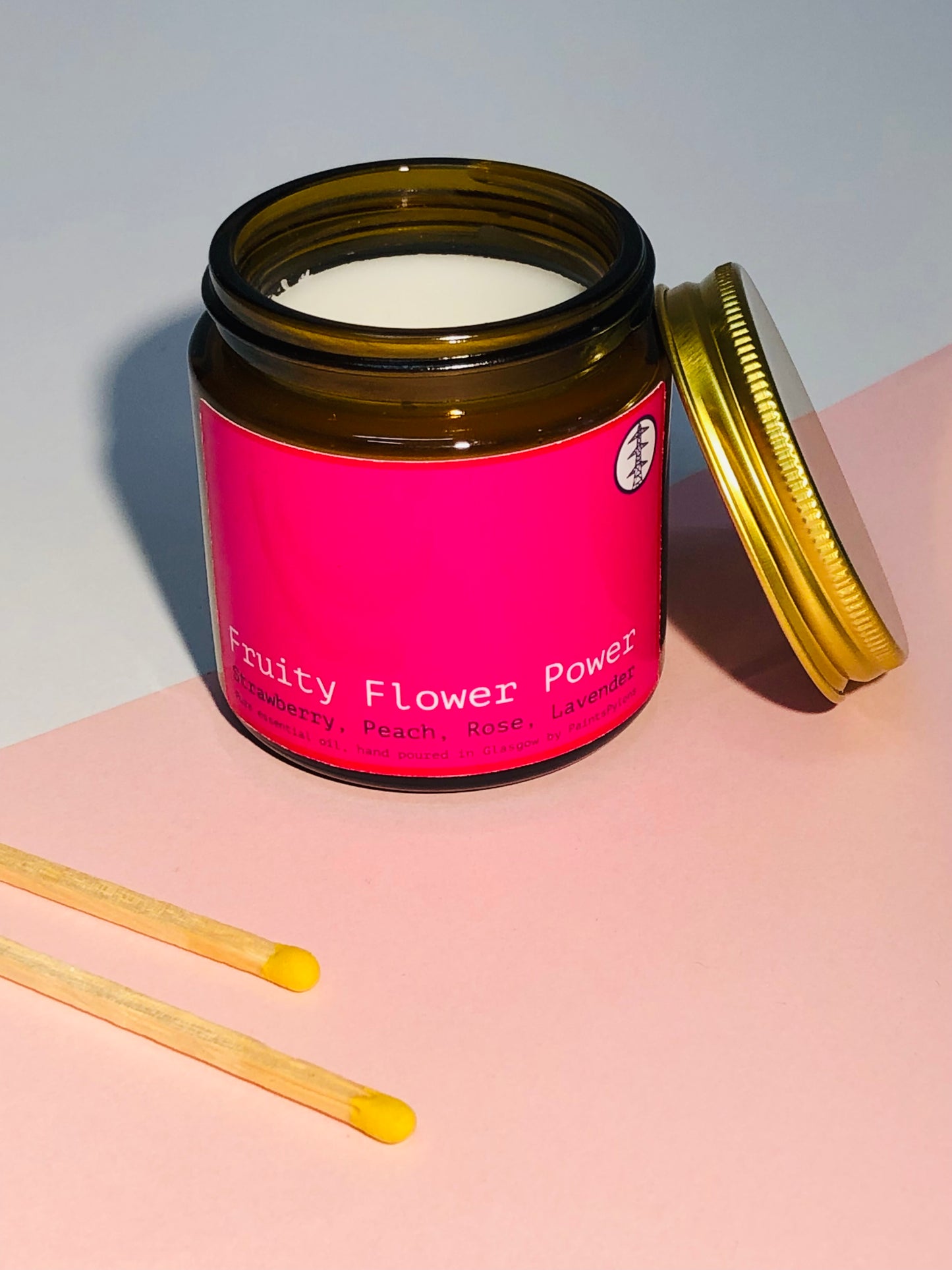 PaintsPylons Jar Candle