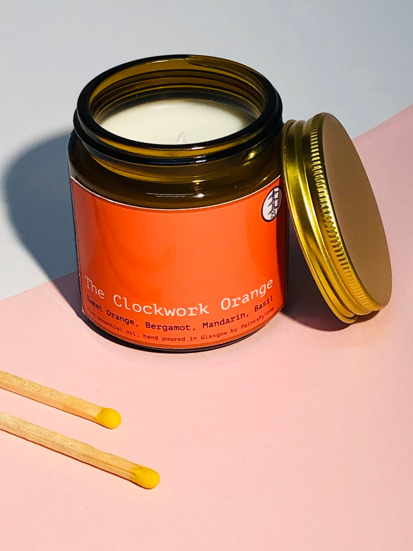 PaintsPylons Jar Candle