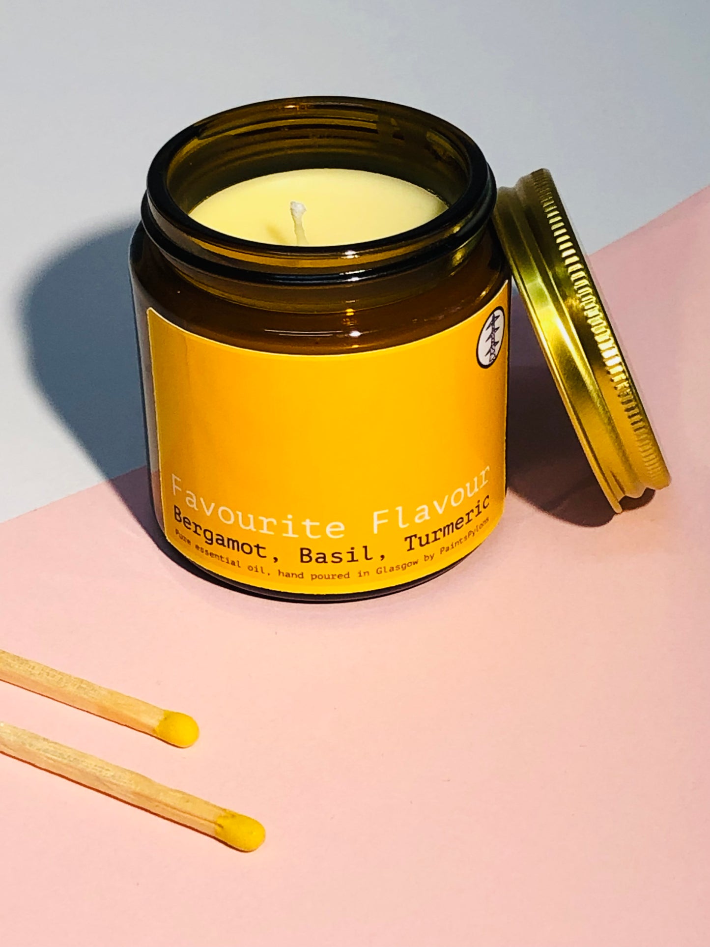 PaintsPylons Jar Candle