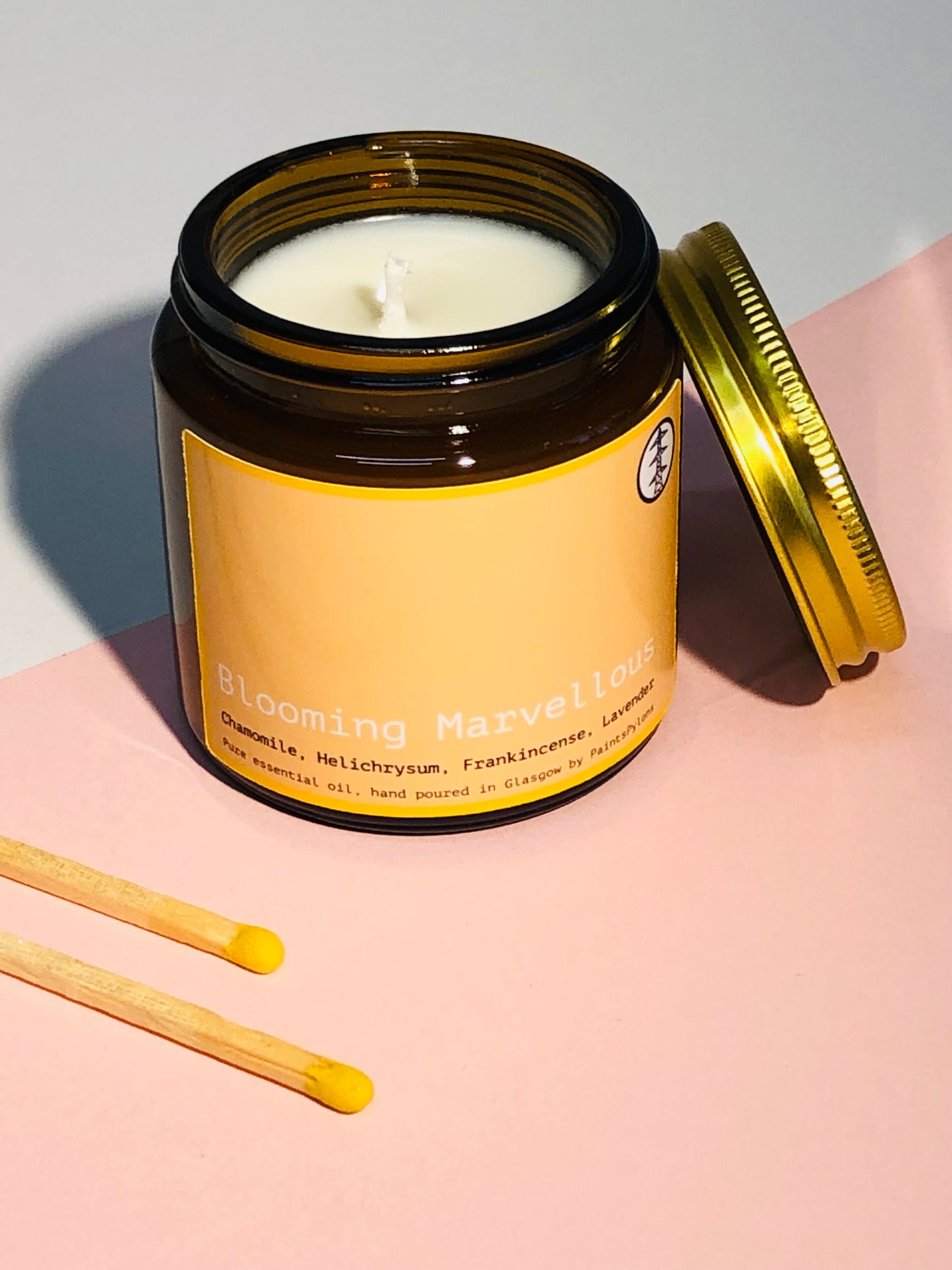PaintsPylons Jar Candle