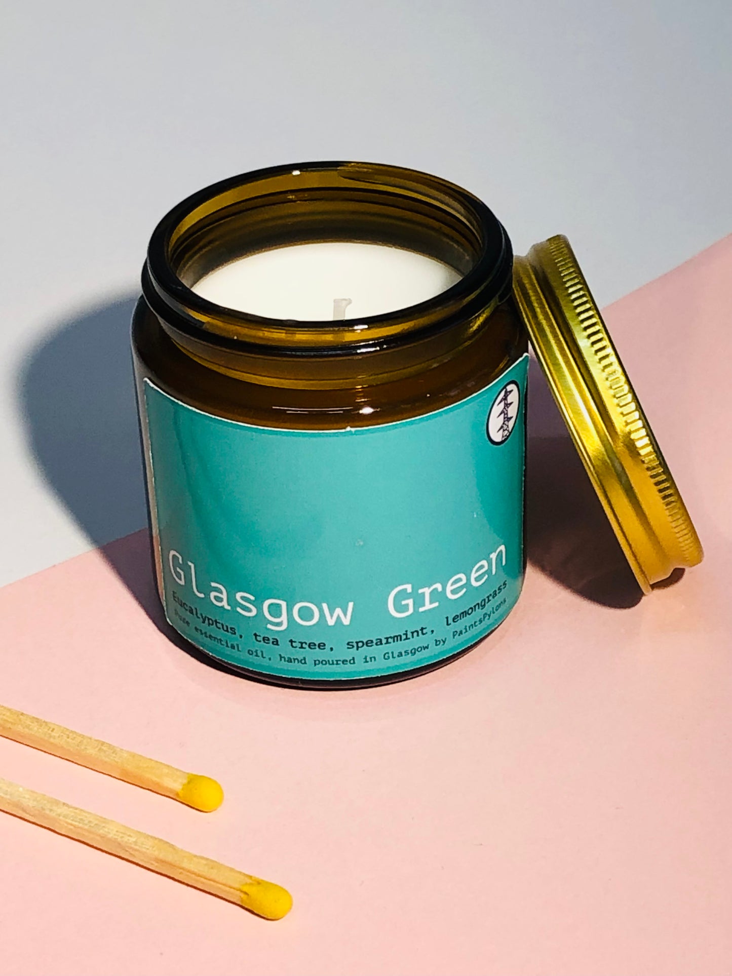 PaintsPylons Jar Candle
