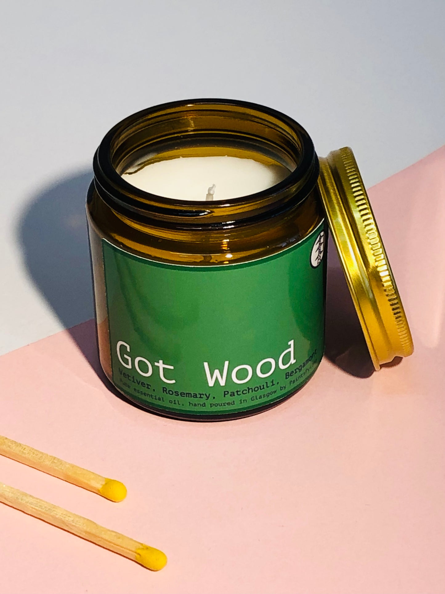 PaintsPylons Jar Candle