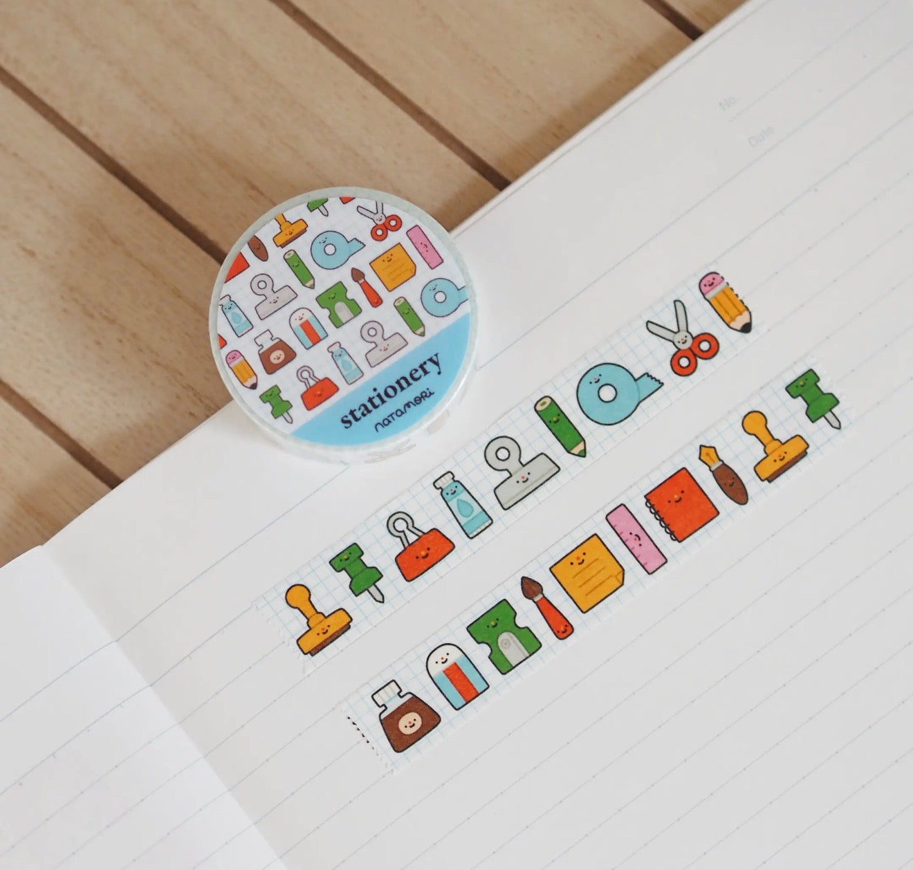 Stationary Washi Tape
