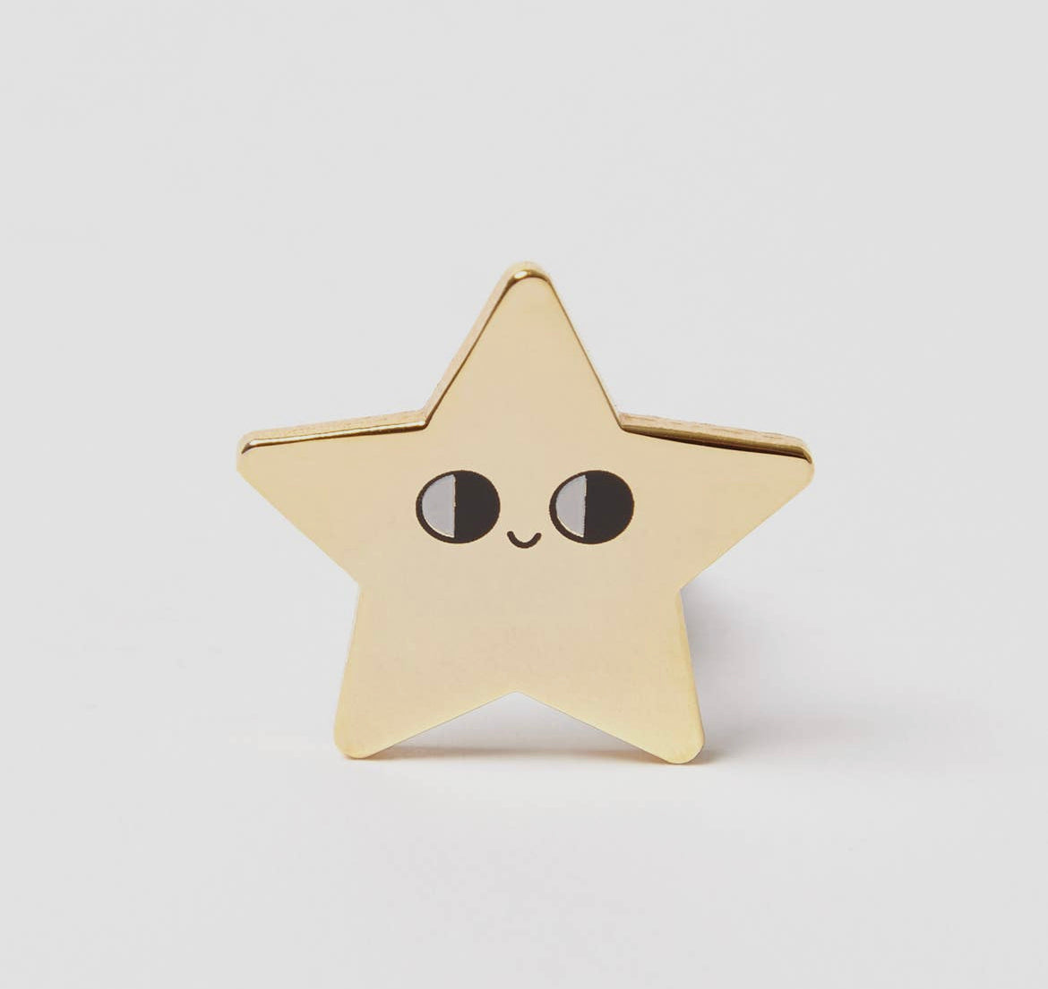Gold Star Enamel Pin