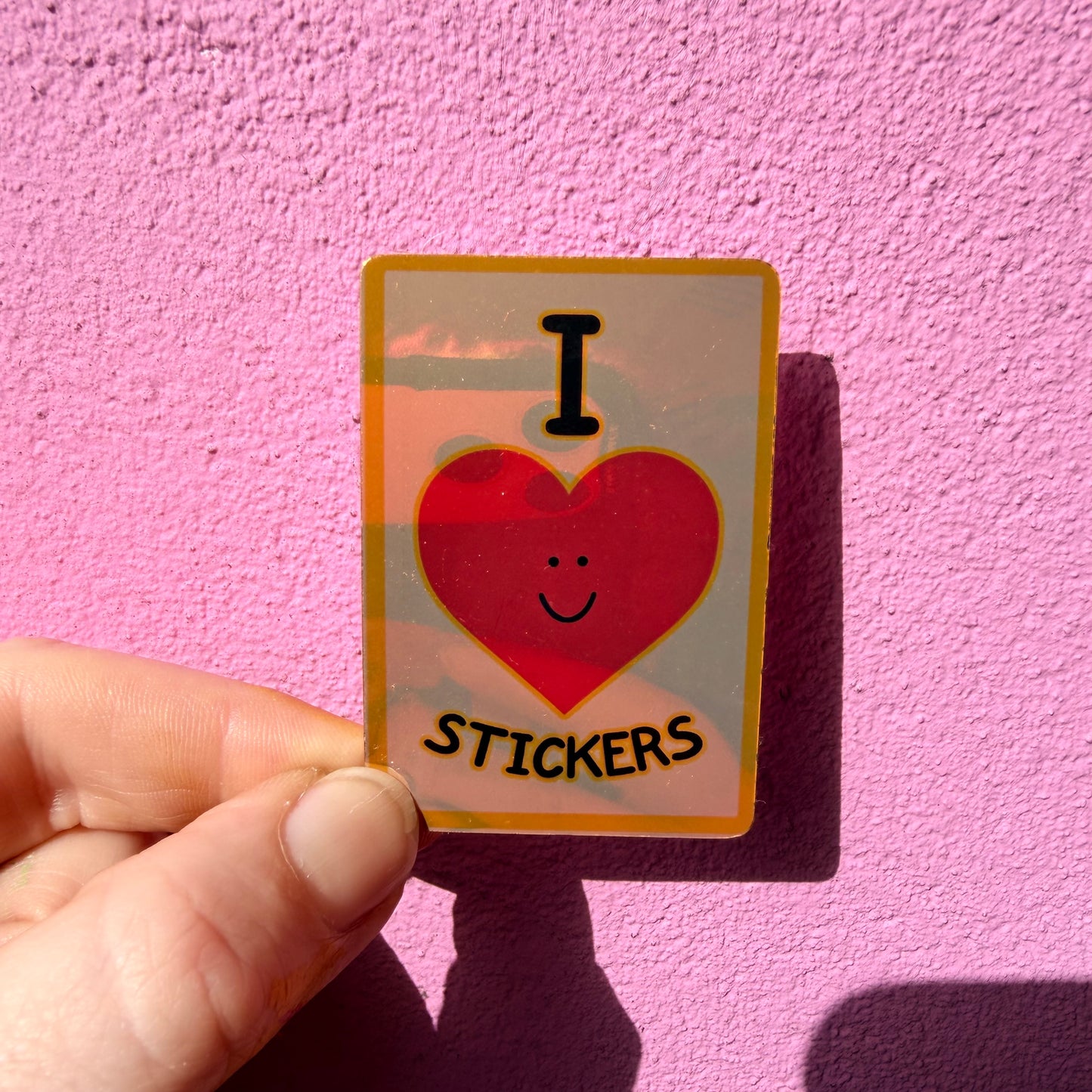 I Love Stickers Sticker