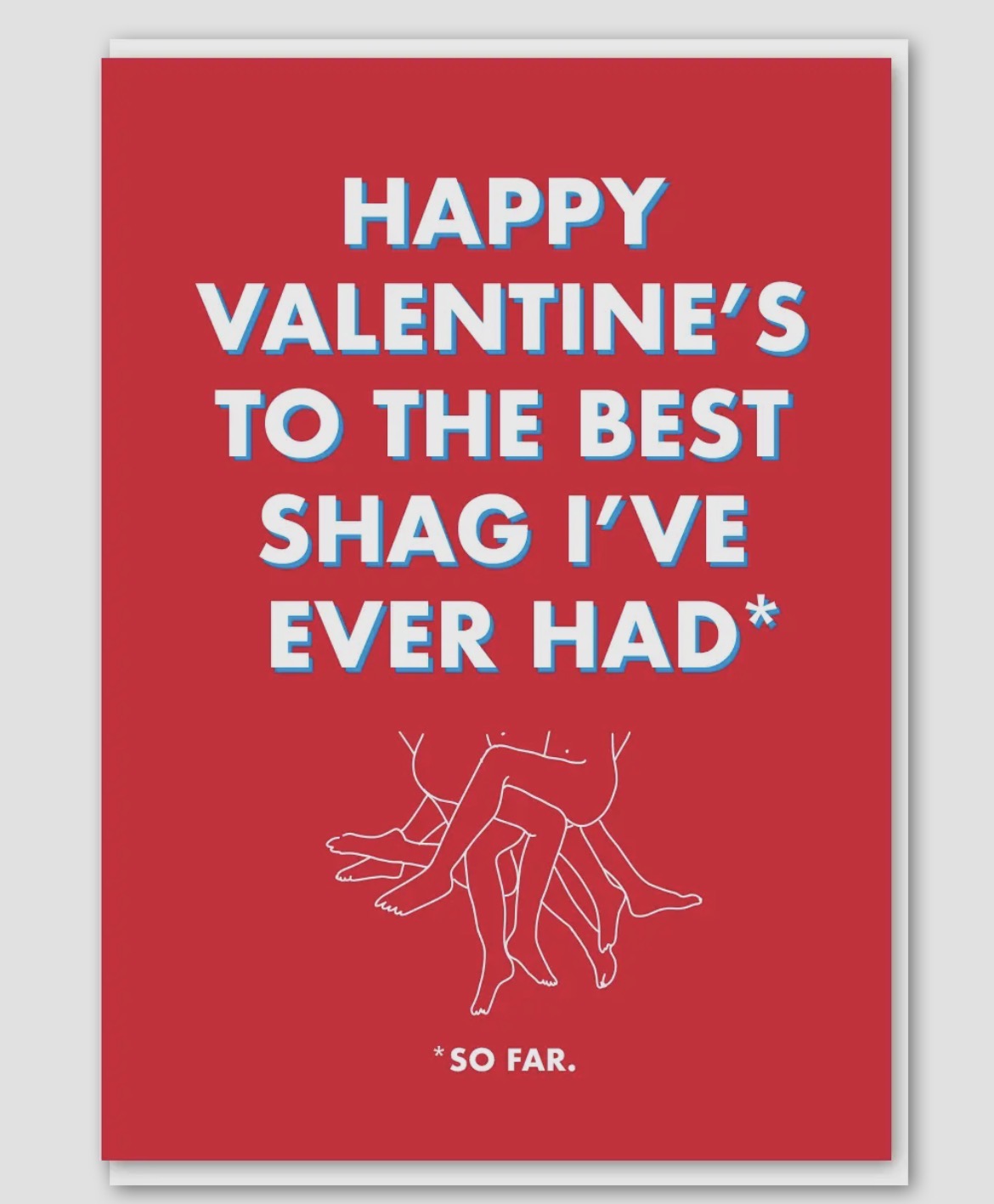 Valentine Best Shag Card – studiopylon