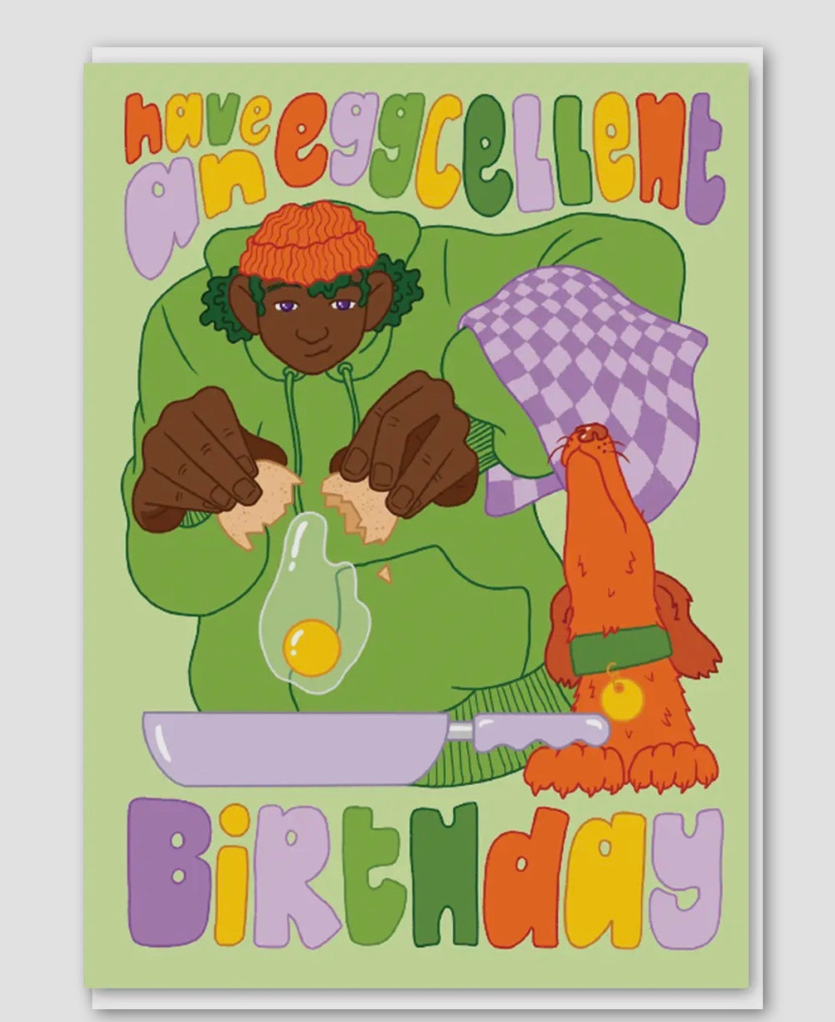 Egg Birthday Card
