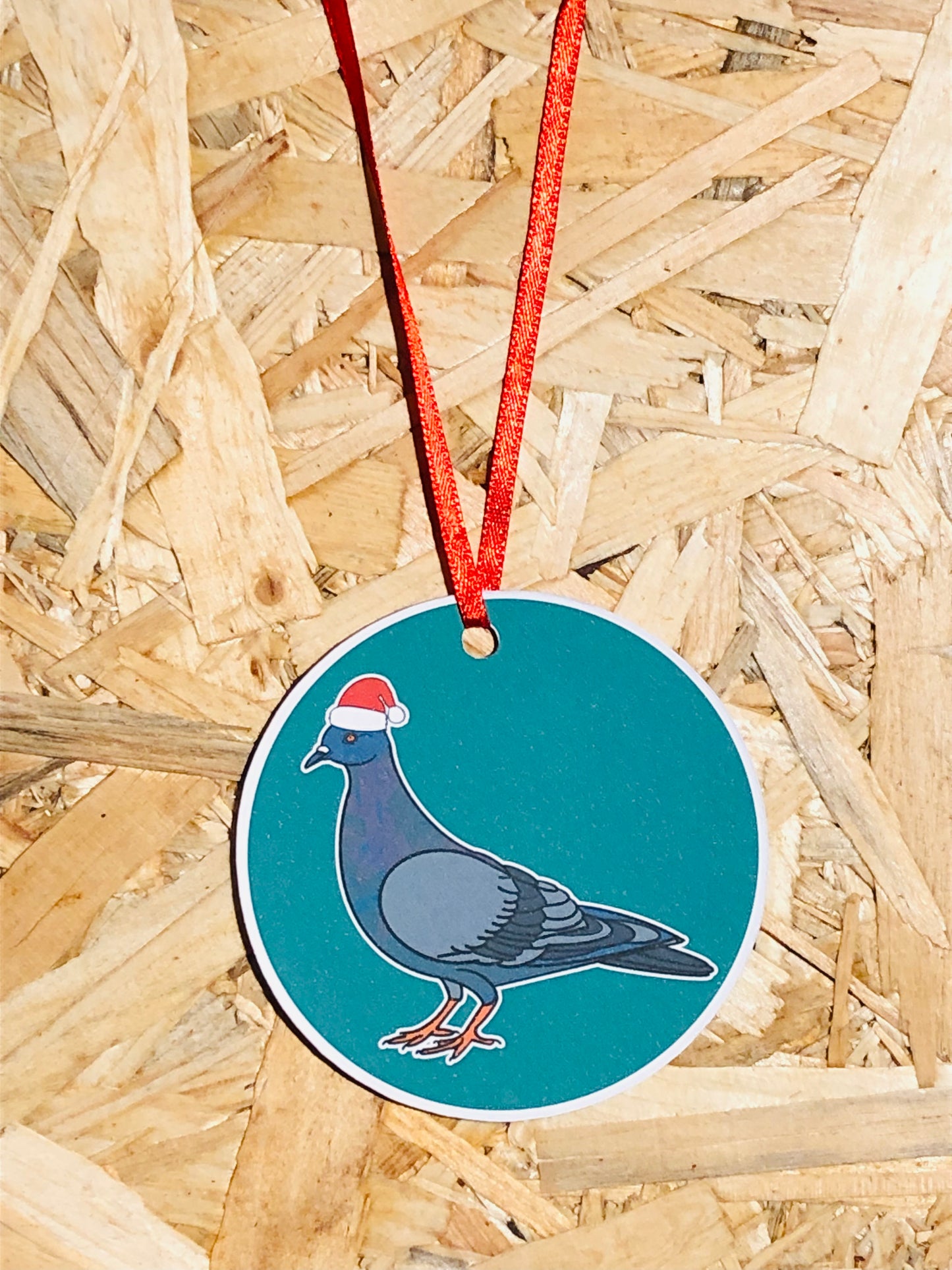 Christmas Pigeon Gift Tags