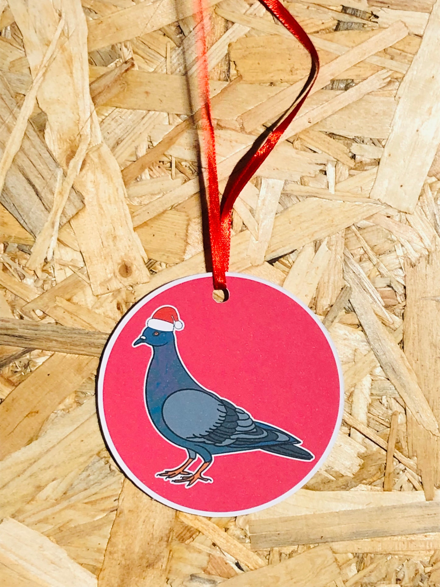 Christmas Pigeon Gift Tags